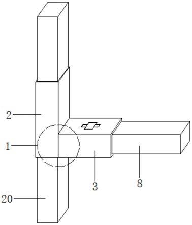 家具脚架连接结构的制作方法