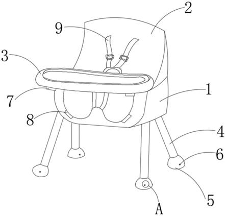 一种家用儿童安全椅的制作方法