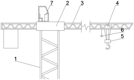 一种视距外定位吊物的塔式起重机及其工作方法与流程