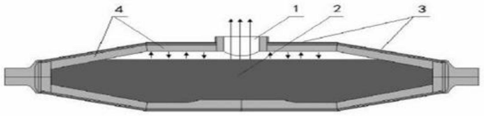 一种鱼雷罐耐材材料内衬厚度在线监视方法与流程