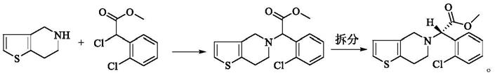 一种氯吡格雷中间体化合物的制作方法