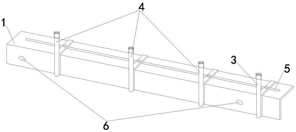 一种可循环利用的预制剪力墙转换层预留插筋定位装置的制作方法