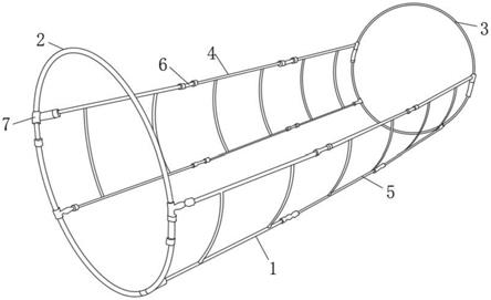 一种有氧微压舱体的内部金属固定支架的制作方法