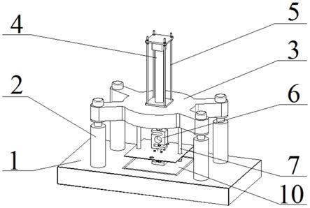 一种适用于多尺寸静压气浮轴承的静态性能测试装置的制作方法