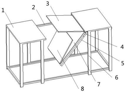 一种课桌床的连接机构及包含该连接机构的课桌床的制作方法