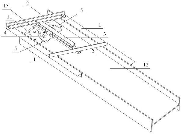 一种H型钢梁腹板螺栓孔群定位装置的制作方法