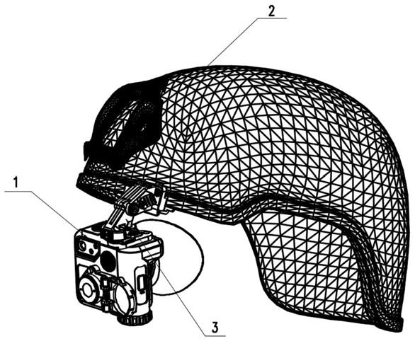 一种超小型头盔热成像侦查仪的制作方法