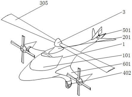 一种可垂直起降的旋翼机的制作方法