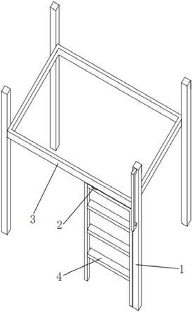 一种升降阁楼折叠楼梯的制作方法
