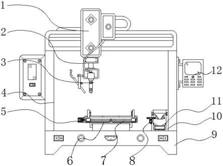 一种带定位功能的探针端子自动焊接机的制作方法