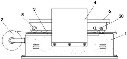 一种用于钢柜面板剪切加工的板材卷平整装置的制作方法