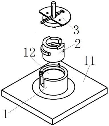 一种转子平衡块中心偏差角的测量装置及方法与流程