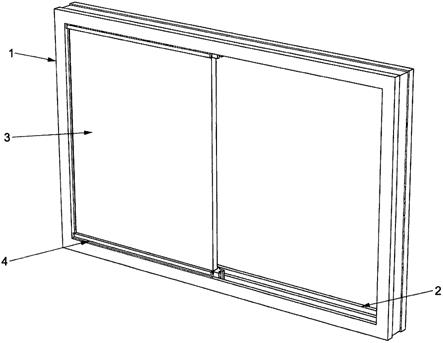 一种建筑门窗安装结构的制作方法