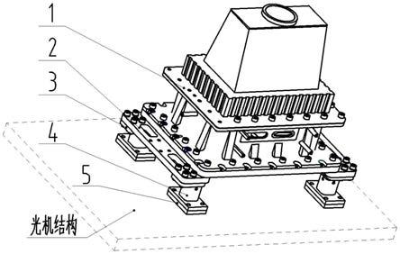 一种空间相机光机结构无应力连接装置和装配方法与流程