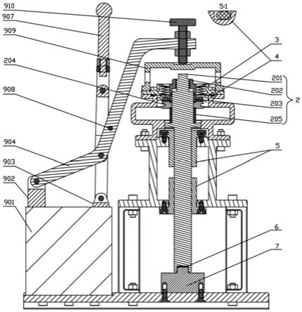 液体火箭发动机涡轮泵机械密封端面比压测量装置和方法与流程