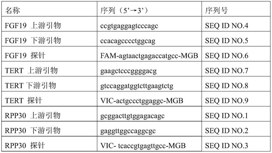 检测FGF19基因拷贝数和/或扩增的试剂盒及检测方法、用途与流程