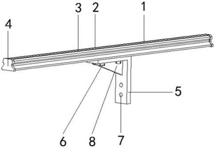 一种坐体前屈测量仪的推杆测量尺的制作方法