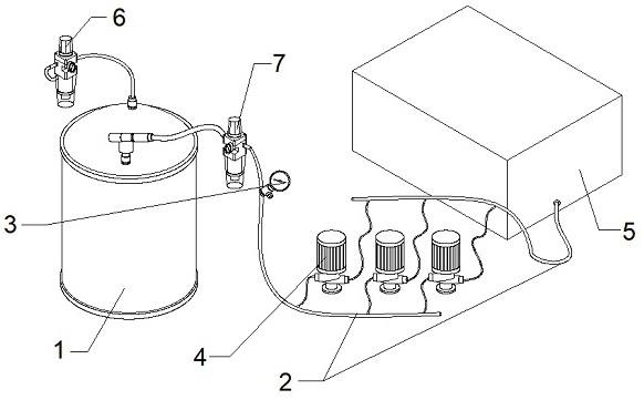 酸奶车间灌装机清洗软化水供水机构的制作方法