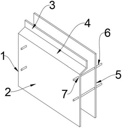 一种窗台压顶一体成型模板的制作方法