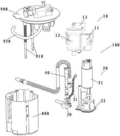泵支架以及包括这种泵支架的燃油泵组件的制作方法