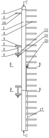 一种便于拆装的可伸缩型箱梁爬梯的制作方法