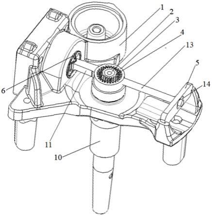 一种齿轮机构驱动活塞的压缩机的制作方法