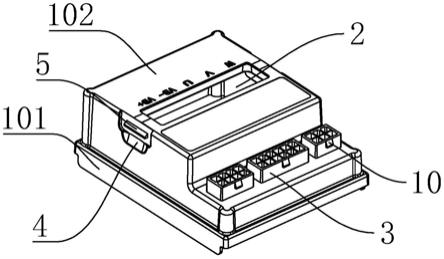 一种带有集插插座的电动车控制器外壳的制作方法