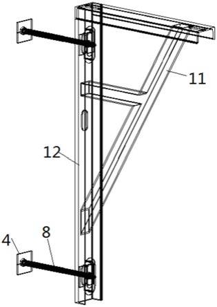 一种装配式建筑外挂式脚手架穿墙螺杆螺母防坠落装置的制作方法