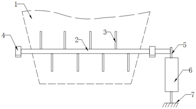 高粘度铁尾矿砂仓的破拱助流装置的制作方法