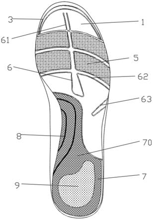 一种防滑式足球鞋垫的制作方法