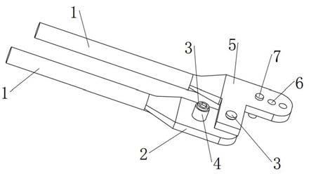 变压器线圈绕制扁平导线的扳弯扳手的制作方法