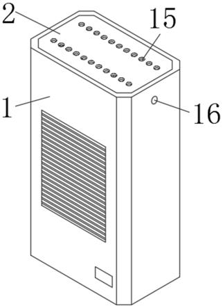 一种矿用变频器散热机柜的制作方法