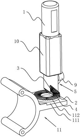 一种刀身旋转可用于加工中心上的滚花刀具的制作方法