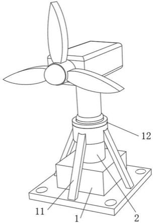 一种可以用于大型陆上风力发电机组的混合塔架支撑结构的制作方法