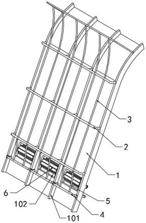 一种防止秧苗滑落的插秧机滑轨装置的制作方法