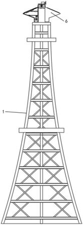 一种自带发电功能的广播电视发射塔的制作方法