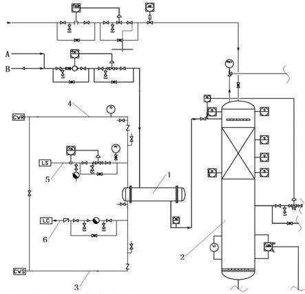 一种乙二醇液相加氢装置双效控温换热器的制作方法