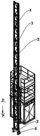 施工电梯的轨道系统的制作方法