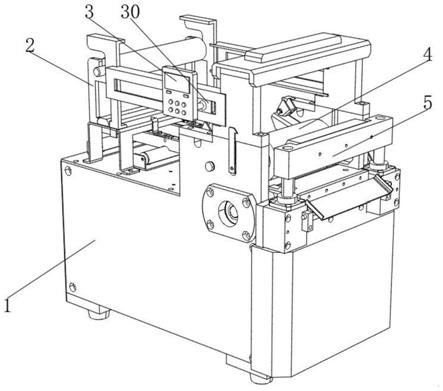 一种双面塑料膜数字印刷分切机的制作方法