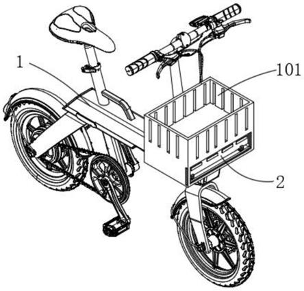 一种具有共享充电宝功能的共享电单车的制作方法