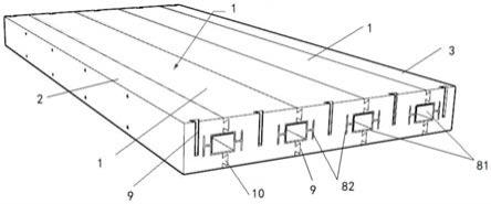 矩形钢管OSB木组合预应力楼板