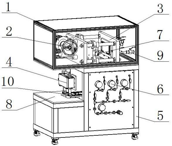 一种卧式电堆压装力测试装置的制作方法