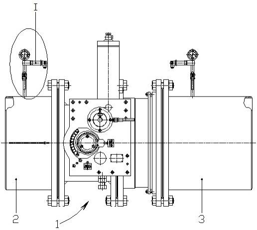 一种水轮机进水阀平压测压装置的制作方法