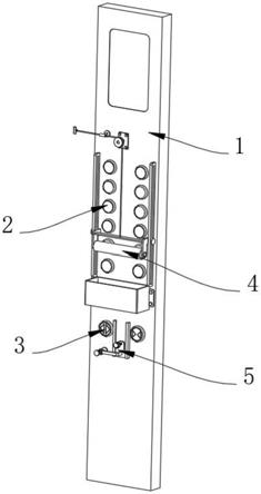 一种电梯轿厢用操纵盘组件的制作方法