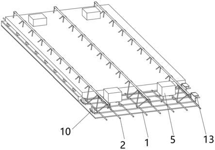 一种钢筋桁架预应力混凝土叠合板的制作方法