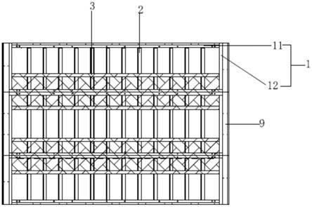 一种应用于叉车载重的货梯轿底结构的制作方法