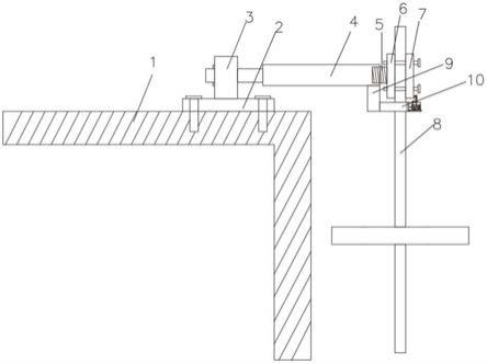 一种脚手架与建筑楼体连接固定结构的制作方法