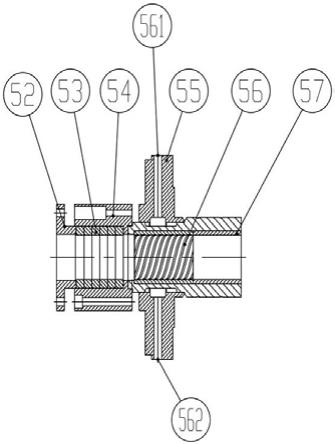 一种悬臂动态混合器主轴用密封结构及悬臂动态混合器的制作方法