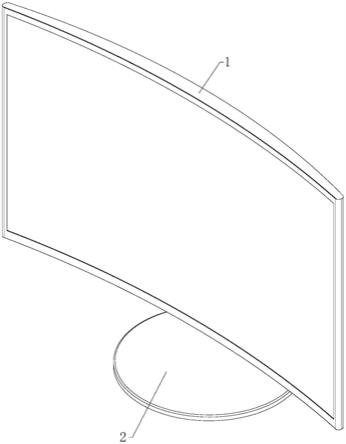 一种曲面液晶显示屏背光模组的制作方法