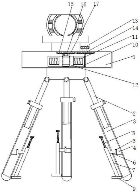 一种望远镜支架的制作方法